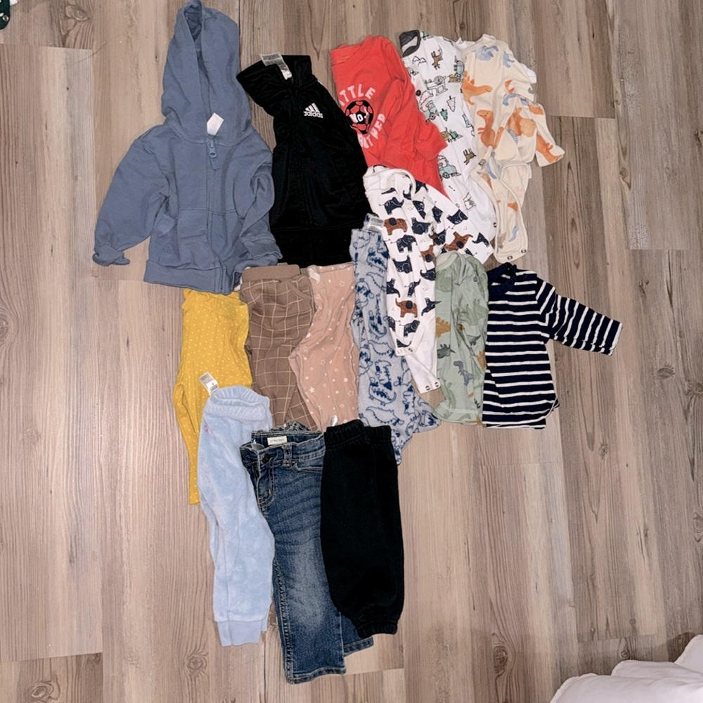Bundle 15 pieces bay boy 6-9 months